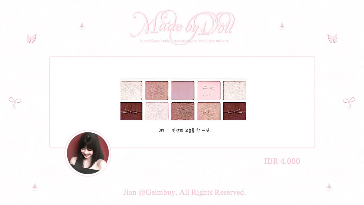 selamat  pagi,  kenalan  sama  katalog  baru  ku  yang  simple  ini!  please  give  lots  of  love  to "Magnolia"  and  reach  me  on  dm  kalau  ada  kesamaan  dengan  katalog  BA  lain.  terimakasih!  ❤︎