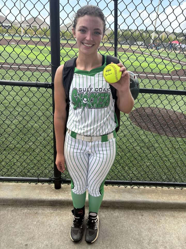 Congrats to 2026 Shocker Jamie Harriel on hitting a Grand Slam bomb this weekend in her first at bat as a Shocker in the USFA Memorial Day 5 Inning Classic.