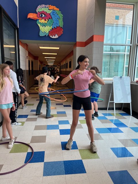 FergieCSF's tweet photo. The rain didn’t stop us from having a fun-filled and successful Field Day! Thank you @gmseaglesptsa1 and excellent staff at GMS for your help and support!  Great memories were made and it was a fun way to celebrate a great school year. https://t.co/86R7UiVnG4
