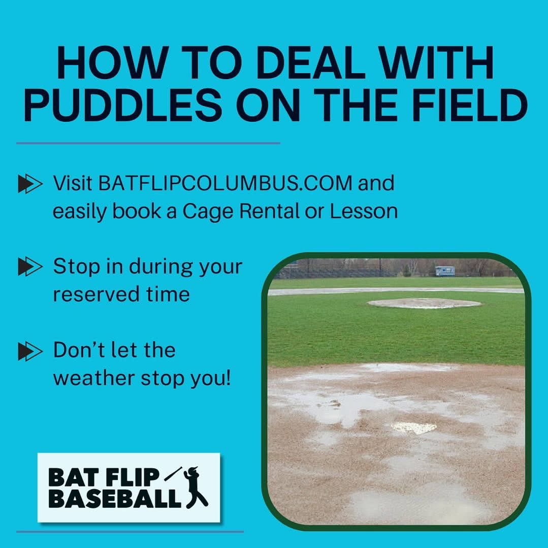 Bat Flip Baseball (@batflipbaseball) on Twitter photo Rain messing up your reps? 🌧️
Book a cage rental or lesson at BATFLIPCOLUMBUS.COM and keep training no matter the weather. ⚾💥
.
.
.
.
#BatFlipBaseball #upperarlingtonohio #grovecityohio #worthingtonohio #hilliardohio Rain messing up your reps? 🌧️
Book a cage rental or lesson at BATFLIPCOLUMBUS.COM and keep training no matter the weather. ⚾💥
.
.
.
.
#BatFlipBaseball #upperarlingtonohio #grovecityohio #worthingtonohio #hilliardohio