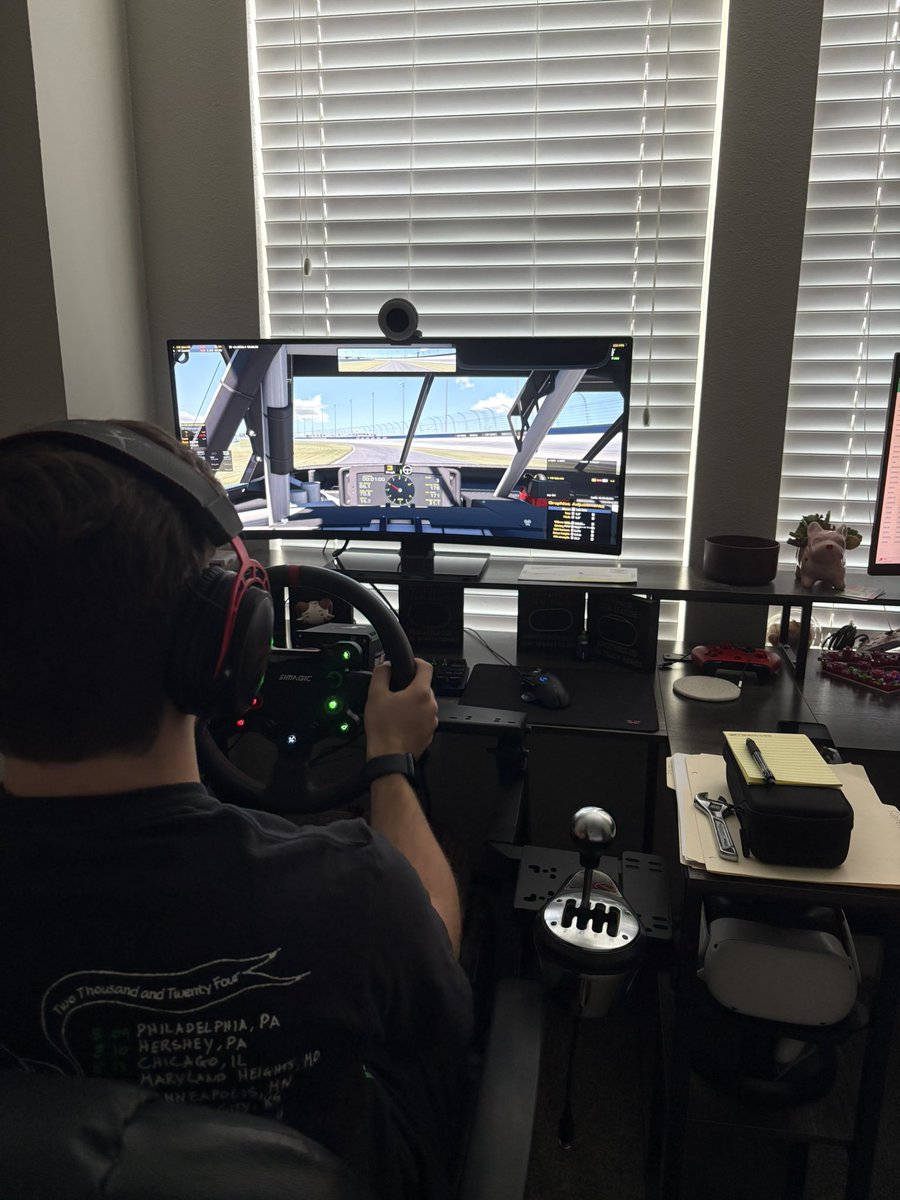 Racin in Dallas @ Sean Leasure’s house for Nashville!!

<a href="/ENASCARGG/">ENASCAR</a> <a href="/CocaColaRacing/">Coca-Cola Racing</a> <a href="/iRacing/">iRacing</a> <a href="/HYAKMotorsports/">Hyak Motorsports</a>