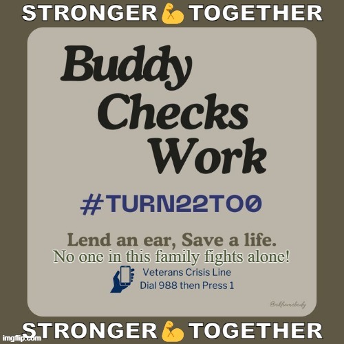 RetMilVet17 (@mil_vet17) on Twitter photo <a href="/okhomebody/">okhomebody</a> 🇺🇸👇PLEASE "REPOST" ALL👇🇺🇸
🇺🇸✅VETERAN BUDDY-CHECKS✅RH 🇺🇸
🇺🇸 💪It helps to reach more veterans💪🇺🇸
🇺🇸
🇺🇸Thank you, Charyl, for all your dedication to
🇺🇸Veterans & Buddy Checks ❤️👊🇺🇸
🇺🇸Follow & Support👉 <a href="/okhomebody/">okhomebody</a> 👈🇺🇸 <a href="/okhomebody/">okhomebody</a> 🇺🇸👇PLEASE "REPOST" ALL👇🇺🇸
🇺🇸✅VETERAN BUDDY-CHECKS✅RH 🇺🇸
🇺🇸 💪It helps to reach more veterans💪🇺🇸
🇺🇸
🇺🇸Thank you, Charyl, for all your dedication to
🇺🇸Veterans & Buddy Checks ❤️👊🇺🇸
🇺🇸Follow & Support👉 <a href="/okhomebody/">okhomebody</a> 👈🇺🇸