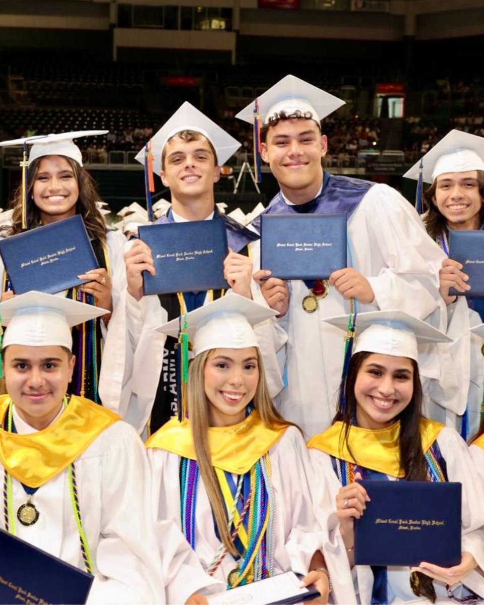 Miami-Dade Schools (@mdcps) on Twitter photo Congratulations to the #Classof2025 at <a href="/CoralParkRams/">Miami Coral Park Senior High School</a>, the school's 60th graduating class. You are a part of a legacy built over six decades, and this milestone marks the start of something extraordinary!
Good luck on all that comes next. #MDCPSGrad #YourBestChoiceMDCPS Congratulations to the #Classof2025 at <a href="/CoralParkRams/">Miami Coral Park Senior High School</a>, the school's 60th graduating class. You are a part of a legacy built over six decades, and this milestone marks the start of something extraordinary!
Good luck on all that comes next. #MDCPSGrad #YourBestChoiceMDCPS
