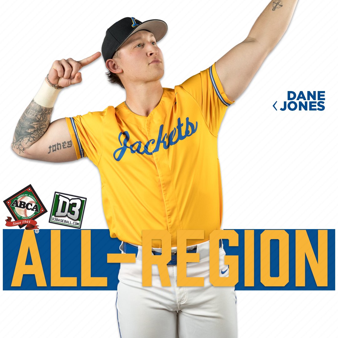 LeTourneau YellowJackets (@letuathletics) on Twitter photo 🏆 ALL-REGION |
<a href="/LETU_Baseball/">LeTourneau University Baseball</a> Dane Jones lands a pair of All-Region accolades.
➡️ ABCA 1st team
➡️ D3baseball.com 2nd team
STORY: letuathletics.com/news/2025/5/27…
#LeTourneauBuilt #d3baseball 🏆 ALL-REGION |
<a href="/LETU_Baseball/">LeTourneau University Baseball</a> Dane Jones lands a pair of All-Region accolades.
➡️ ABCA 1st team
➡️ D3baseball.com 2nd team
STORY: letuathletics.com/news/2025/5/27…
#LeTourneauBuilt #d3baseball