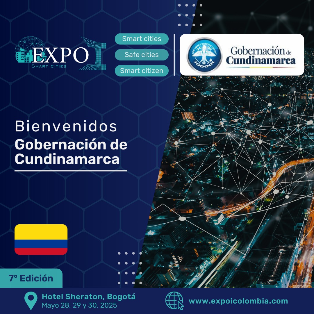 SecCTeICundi's tweet photo. 📢 ¡Llega #ExpoI2025!
La @CundinamarcaGob junto a sus secretarías de @SecTICundi y la #SCTeI, participaran en el evento líder en innovación, seguridad y ciudades inteligentes.
📍 Hotel Sheraton, Bogotá
📅 28 al 30 de mayo https://t.co/jv7n7NCVaB