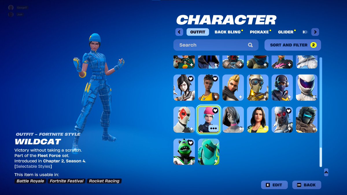 Georgefn74's tweet photo. Offers for this 300 skinned wildcat account quit for ages now so may aswell sell it https://t.co/0wu2XvSB7g
