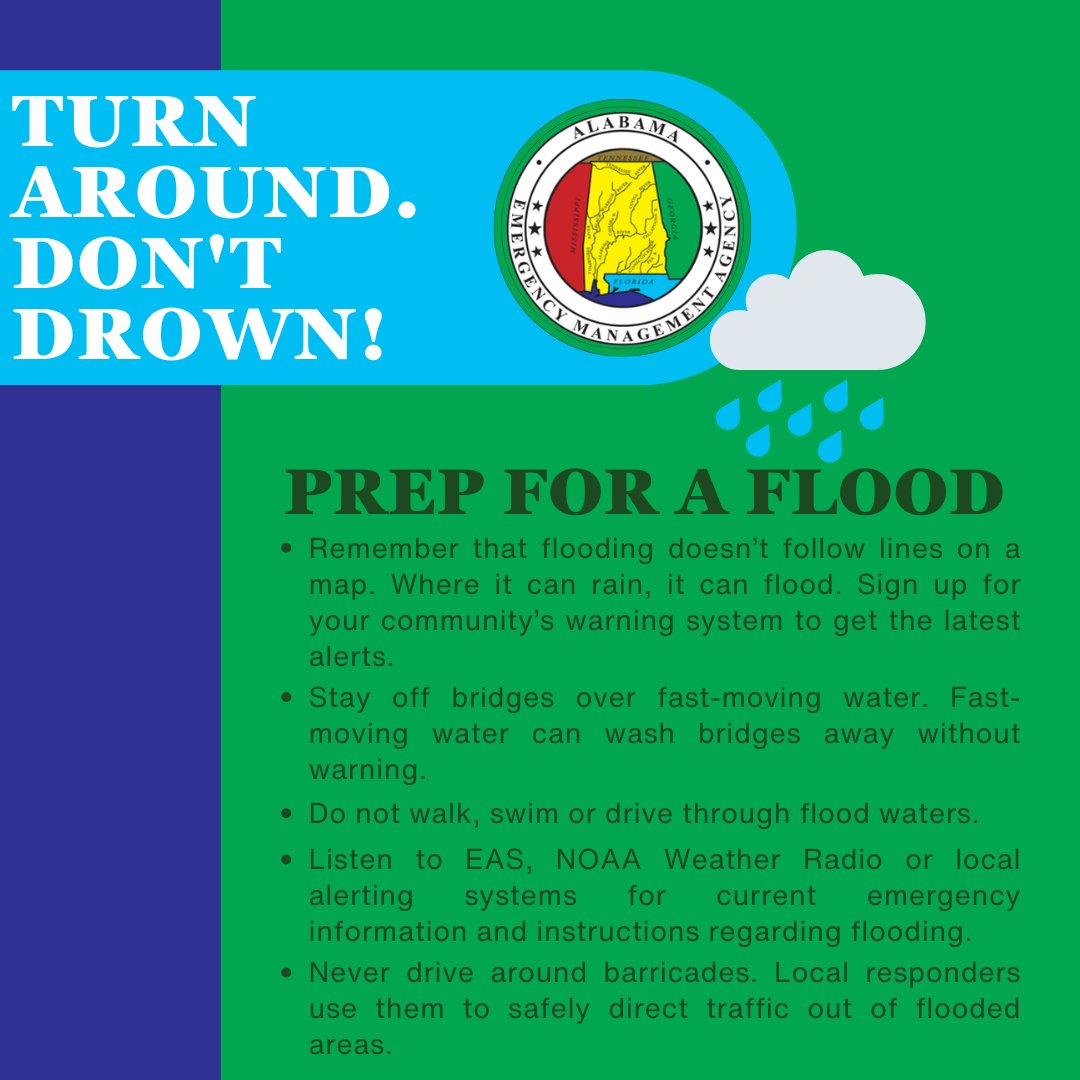 Make a plan for your household, including your pets, so that you and your family know what to do, where to go, and what you will need to protect yourselves from flooding. Learn and practice evacuation routes, shelter plans, and flash flood response.