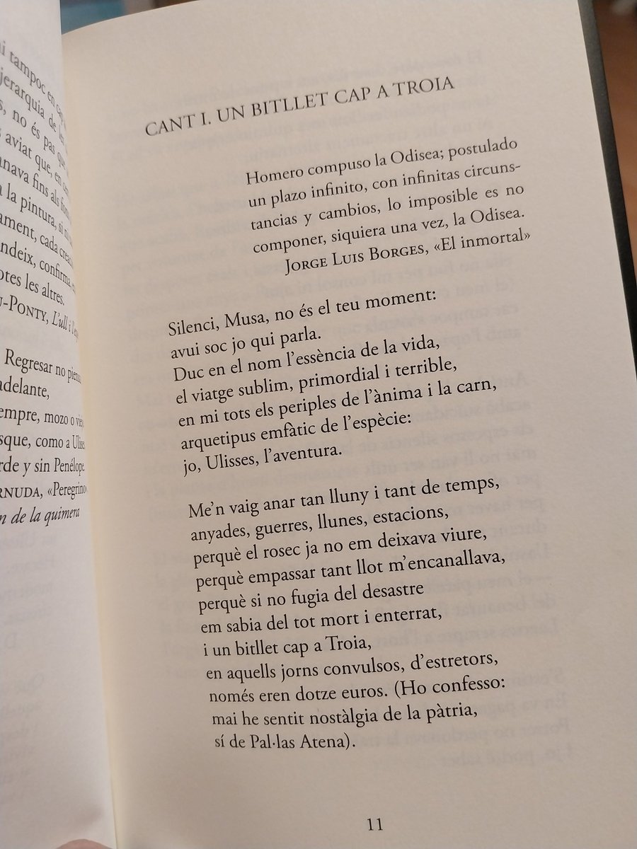 "Silenci, Musa, no és el teu moment..." Frances Josep Vélez i el seu "Ulisses" prenen la paraula a <a href="/LleonardEditor/">LleonardMuntaner ed.</a>