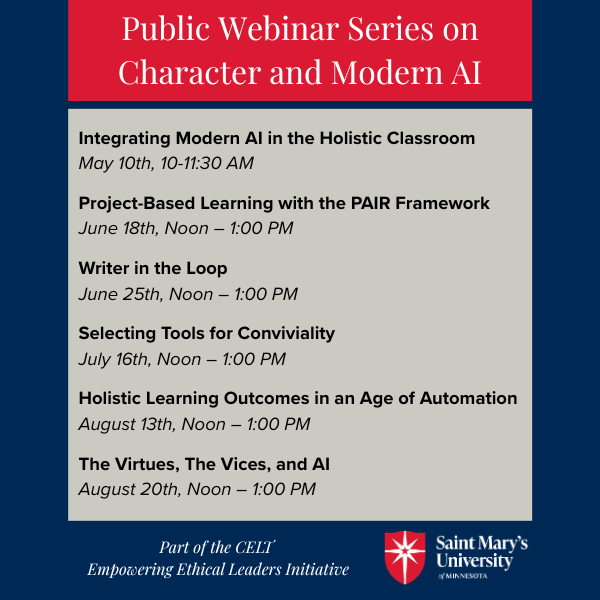 Adamson_CW's tweet photo. The Character Education in the Age of Automation webinar series continues in June. Grounded in the Jubilee Centre Framework, this series promotes human flourishing and dignity through integrating #charactereducation and mature technology-adoption in the classroom. https://t.co/9hvLU5brPZ