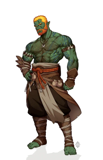 Character design commission for a DnD campaign 