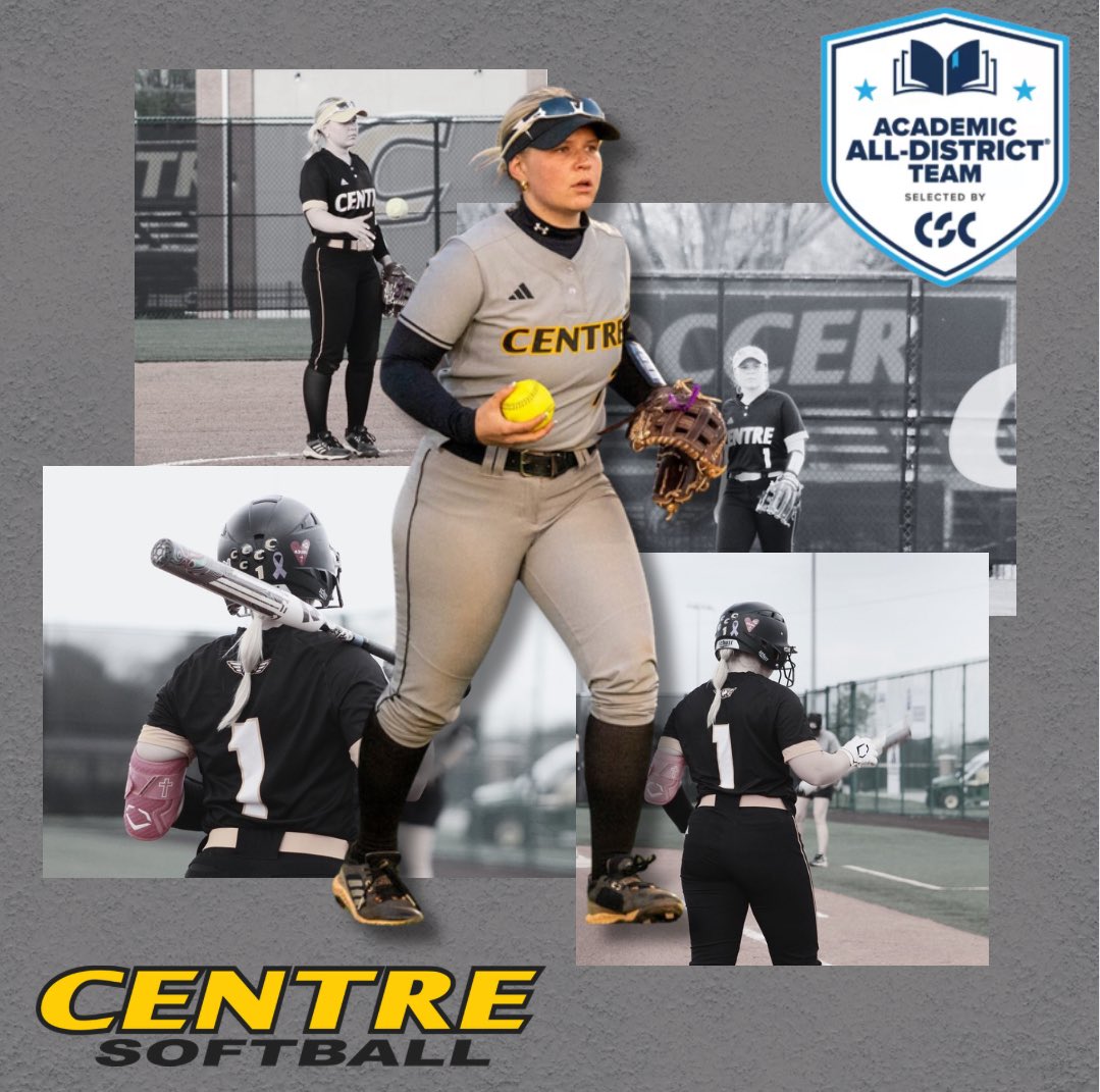 Congratulations to sophmore infielder, Caroline Unruh, for being selected to the 2025 CSC Academic All-District Team #RISEUP 🦅