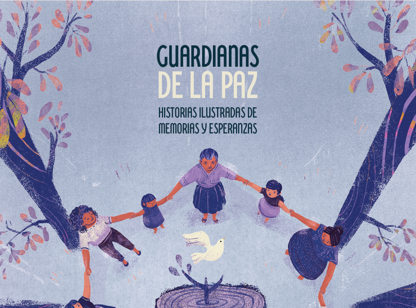 Gracias al apoyo del Fondo para la Consolidación de la Paz del Secretario General de la ONU, <a href="/UNODC/">UN Office on Drugs & Crime</a>, @PNUD y <a href="/ONUMujeres/">ONU Mujeres</a>, el libro “Guardianas de la Paz” visibiliza el legado de mujeres que construyen memoria, justicia y paz. Descárgalo aquí: go.undp.org/UTk