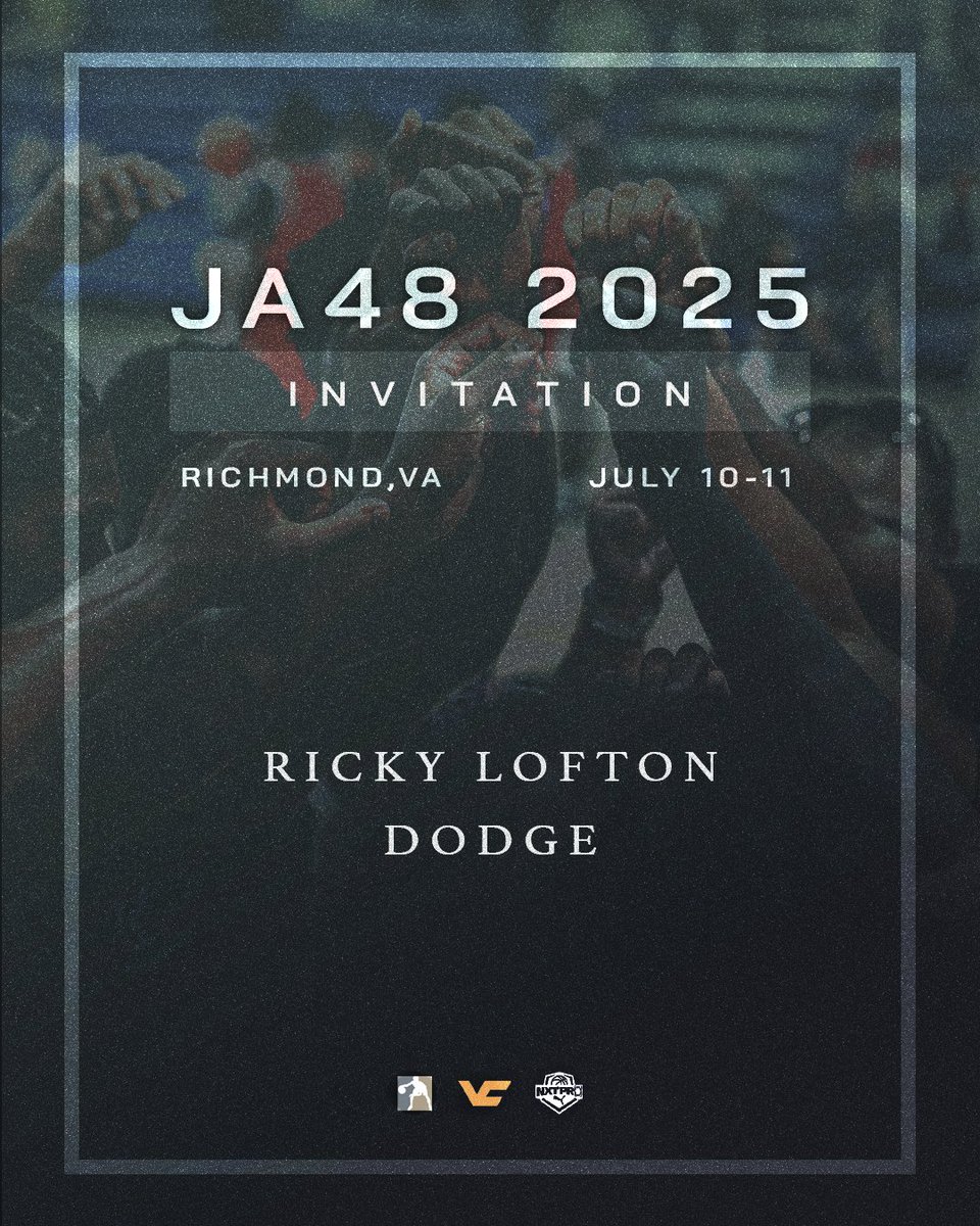 The next invitation to JA48 goes to Ricky Lofton of Dodge City