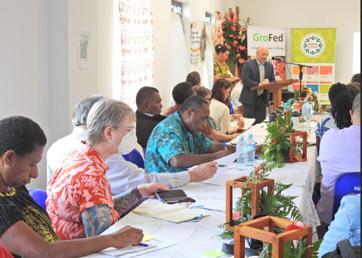 At Pacific Week of Agriculture and Forestry, we announced an AUD 3 million investment in climate and disaster resilience for Pacific Farmer Organisations and their farmer members. This will help Pacific farmers at the grassroots level plan adaptation to more severe weather 🌱