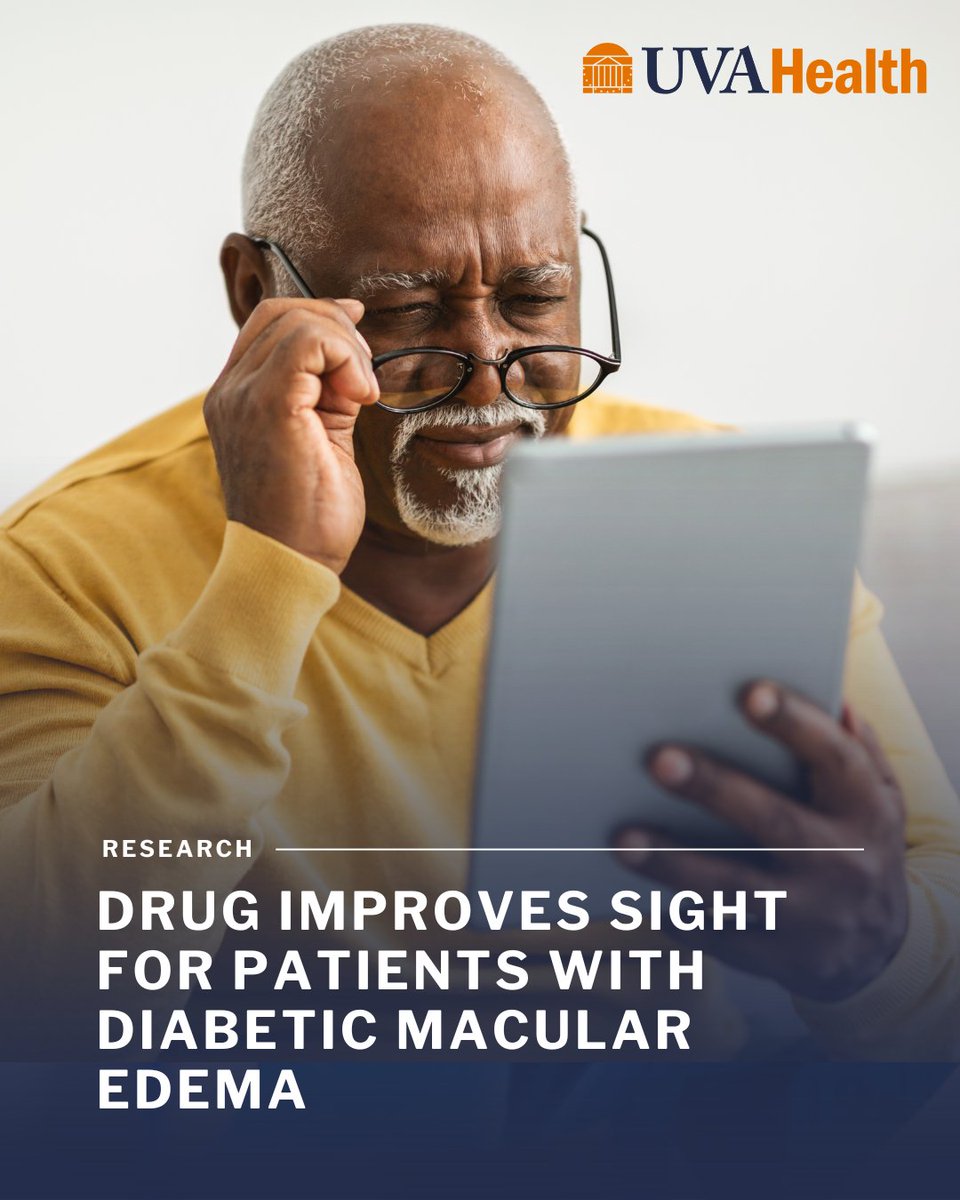 An inexpensive, long-approved HIV drug can improve vision in patients with a blinding complication of diabetes more effectively and a much lower cost than many existing treatments, an initial clinical trial suggests. 

👁️ Read more: bit.ly/45fuyGv