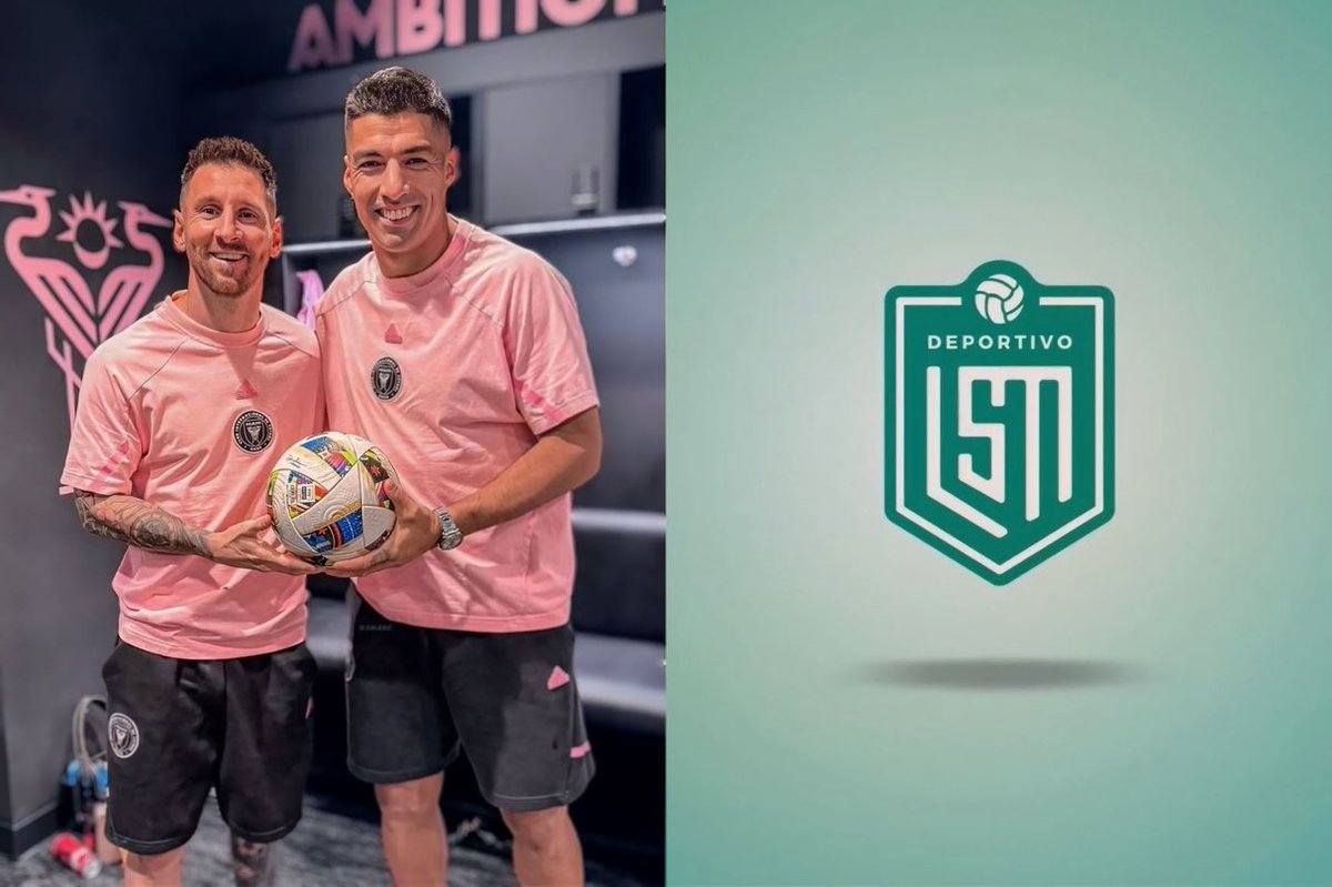 camisa8BRASIL's tweet image. メッシさんとスアレスさん
新しいサッカーチームを結成

「デポルティボLSM」と名付けられ、ウルグアイ4部リーグからスタートするとか🇺🇾