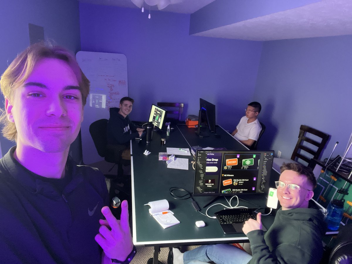 nwimer2's tweet image. We raised a $690K pre-seed for a startup we built on a ping-pong table.

Users engage on our app every single day, some for 266+ days straight (over 8.5 months and counting).

The dataset we’re building? It doesn’t exist anywhere else.

My co-founders and I turned down six-figure…