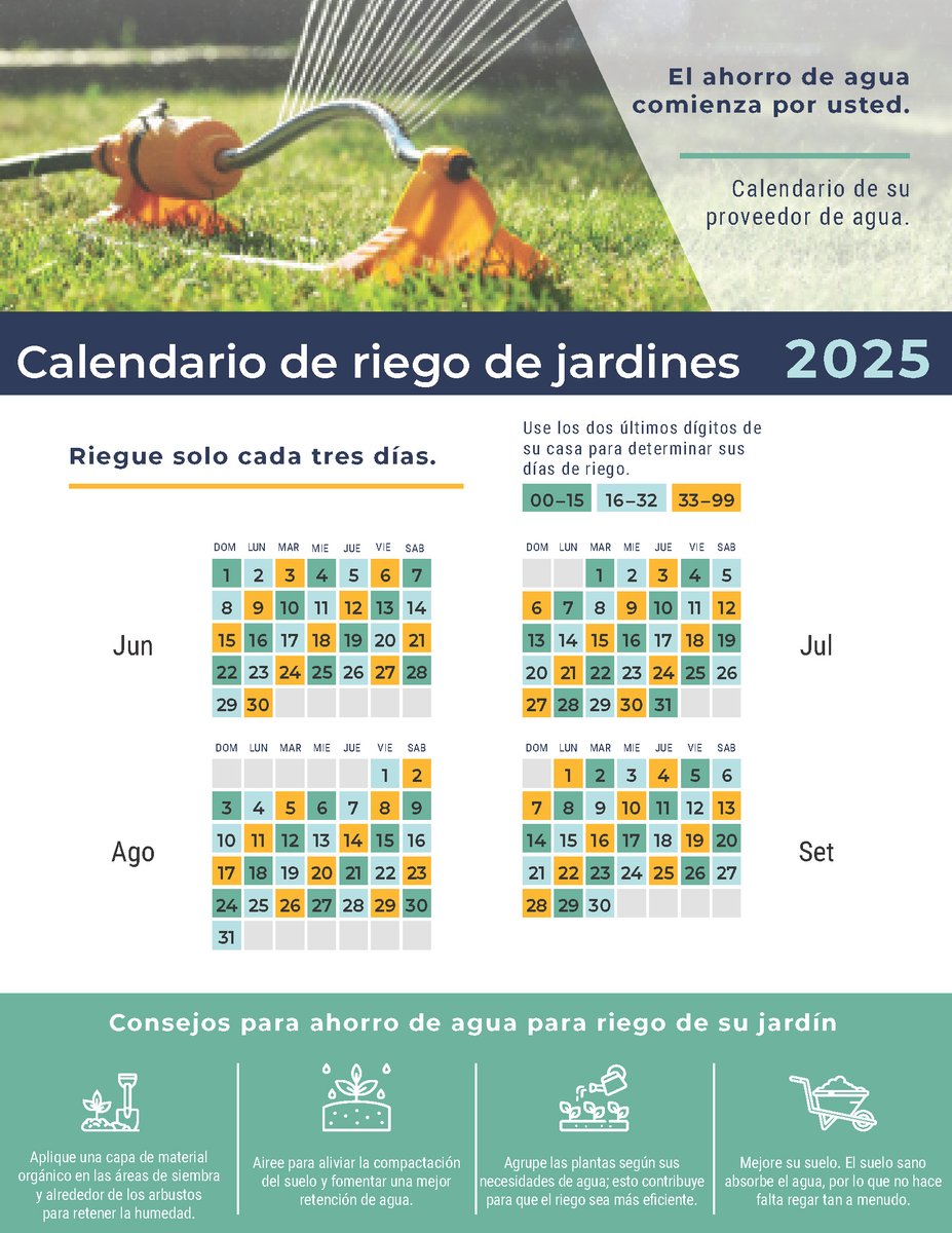 With our easy-to-use 2025 Yard Watering Calendar, you can balance the green yard of your dreams and an affordable water bill this summer! 

Step up your water conservation efforts by planning a WaterWise garden in six steps. Learn how: snopud.com/save-energy/re…