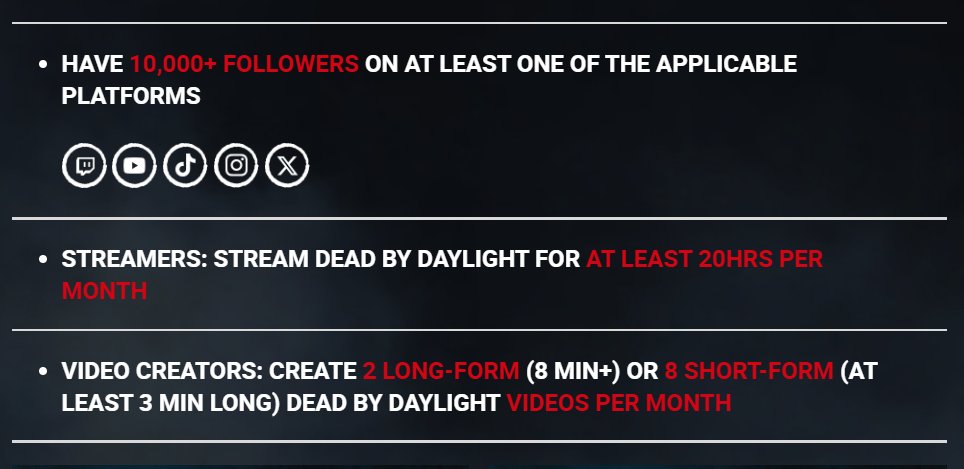 gamiinblondii's tweet photo. You know, I am no where NEAR these follower requirements, but i still applied an put myself out there, What's the worse that can happen? they say no? At least I tried. 
#deadbydaylight #dbd @deadbydaylight #contentcreatorprogram https://t.co/XZ5BCHjxu2