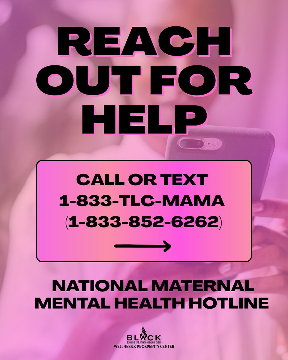 BLACK Wellness & Prosperity Center tweet media