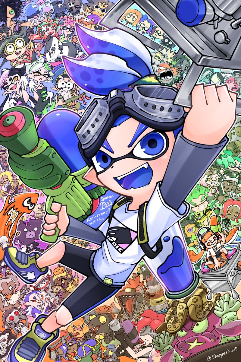 10年分のキャラ、限界まで詰め込みました 🦑🎉最高のゲームを