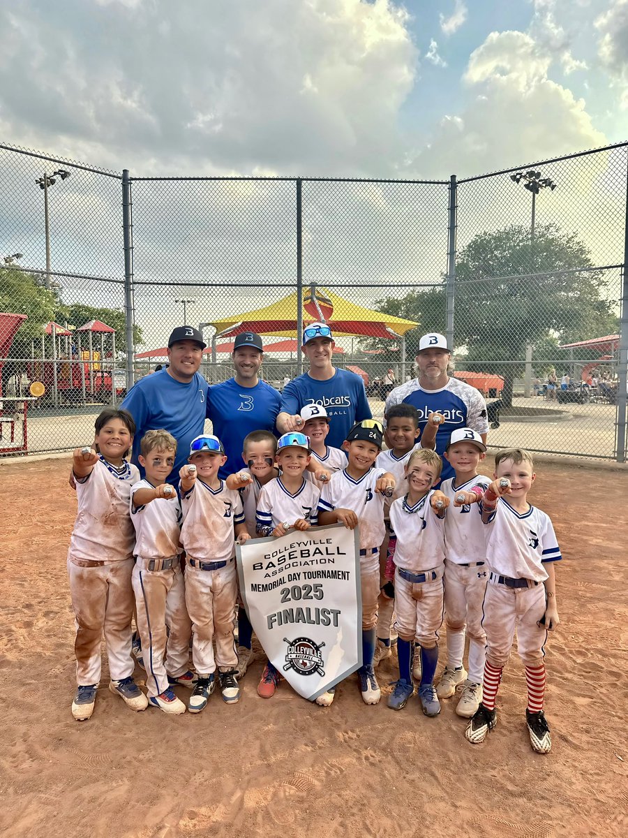 TCRYBA's tweet photo. 🥈FINALIST🥈

Congrats to 7U Bingham Adv Rec on a 2nd place finish in the Ring Bracket at the Colleyville Memorial Day All-Star Tournament! https://t.co/43cmDAVTlT