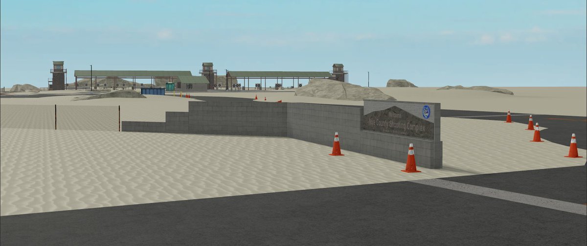 Telerank's tweet image. Shooting range - Complex (repost, edits needed)

#roblox #RobloxDev