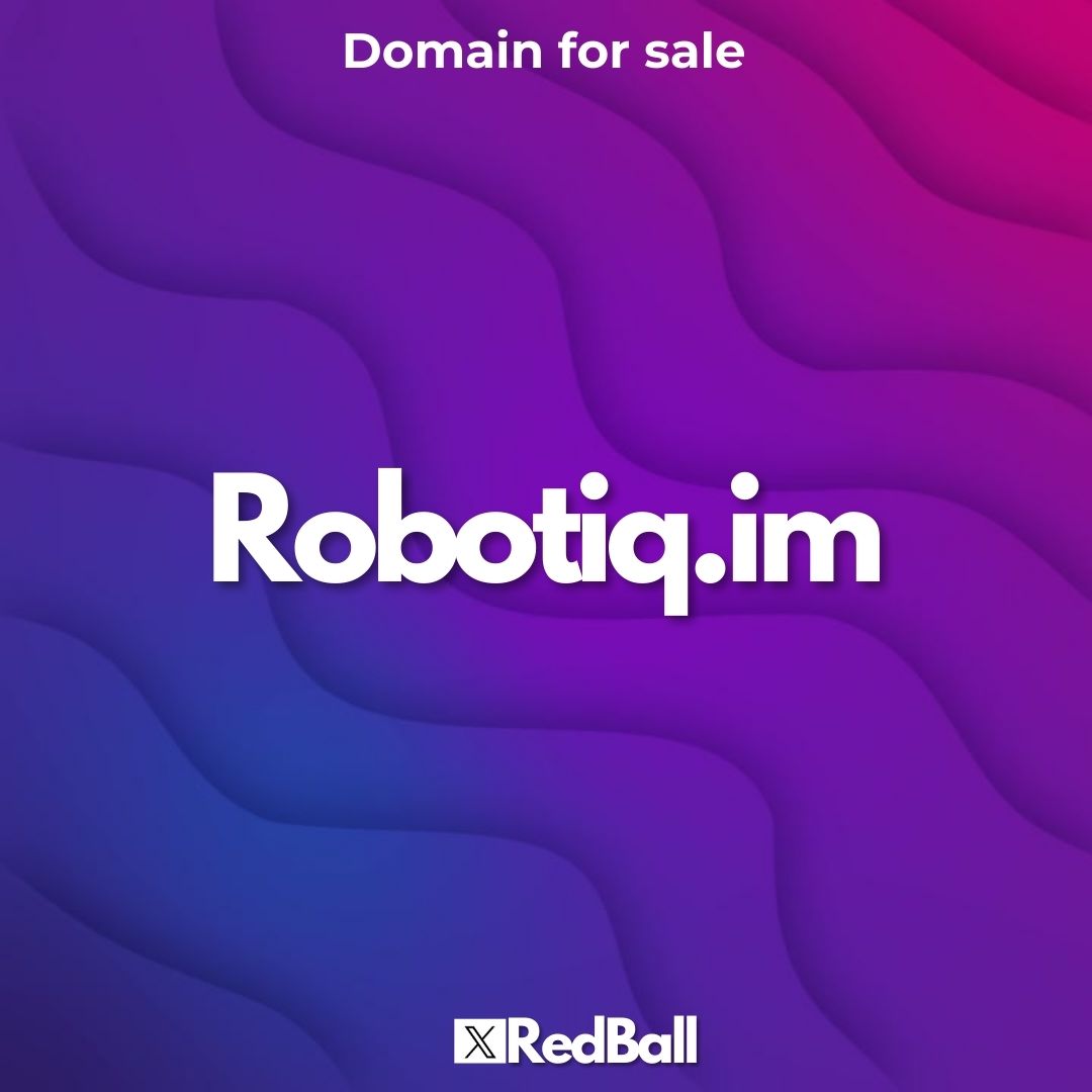 RedBall's tweet image. Robotiq.im

A Premium domain name for Sale

#Robotiq #RobotiqIM #RobotiqTech #RobotiqAI #RobotiqBots #RobotiqLab #RobotiqWorld #RobotiqFuture #RobotiqSolutions #RobotiqSystems #RobotiqSmart #RobotiqInnovation #RobotiqNetwork #RobotiqDigital #RobotiqPlatform