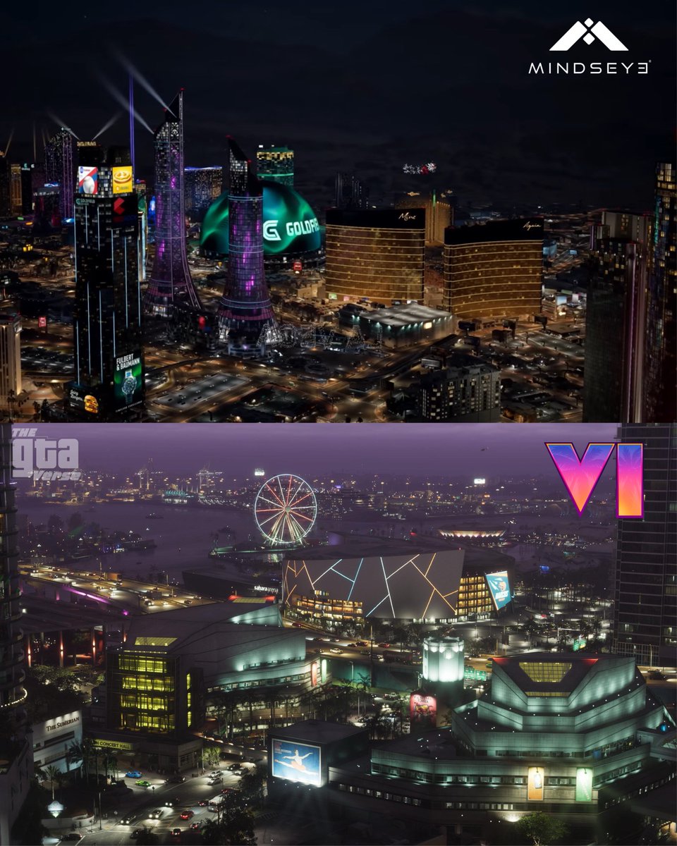 TheGameVerse's tweet photo. MindsEye vs GTA VI https://t.co/EP64qg13Uz