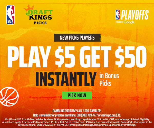 Thanks to my partners at DraftKings, new customers can Play $5 and get $50 in Bonus Picks with their first deposit of $5+  #Sponsored by DK 
USE CODE: CLUTCH50 and SingUp HERE --> dkng.co/clutchupnext
