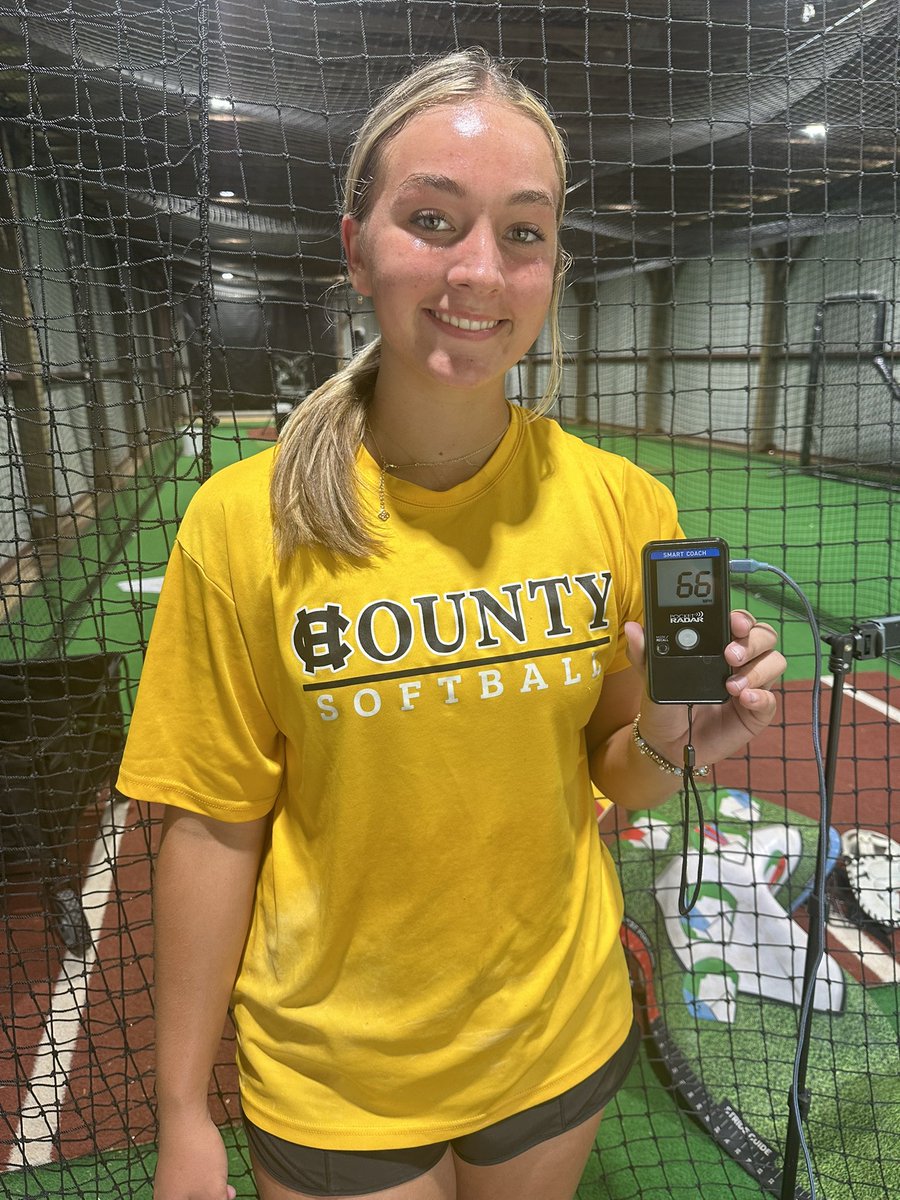 New PR 65! and I hit 66 once! Excited for a strong season with my <a href="/teamnc_bowman/">Team North Carolina Bowman</a> girls!
 <a href="/LineDsoftball/">Line Drive Media</a> <a href="/SoftbalAmerica/">Softball America</a>
<a href="/ExtraInningSB/">EXTRA INNING SOFTBALL</a> <a href="/los_stuff/">Carlos Arias</a> <a href="/IHartFastpitch/">I❤️Fastpitch</a> <a href="/kudzusports/">@kudzusports</a> <a href="/SBRRetweets/">Softball Recruiting Reposts</a> <a href="/SoftballDown/">Down South Softball</a>
<a href="/PrepSoftball/">Prep Softball 🥎</a> <a href="/TOP_D1RECRUITS/">Softball Top Preps Retweet</a> <a href="/fastpitchwatch/">Fastpitch Watch</a> <a href="/FPSoftballVIBES/">Fastpitch Softball VIBES 🥎</a>