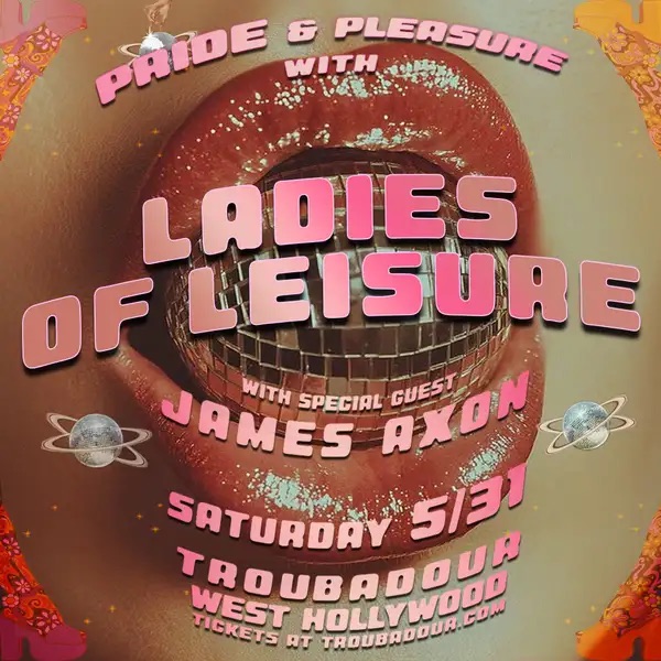 Who's kicking off Pride with us tonight 🥳🏳️‍🌈 ?? Don't forget to grab your tickets below! 

8:00pm - Doors / James Axon
10:15pm - Ladies of Leisure

🎟️TIX: bit.ly/3Z6NxPA