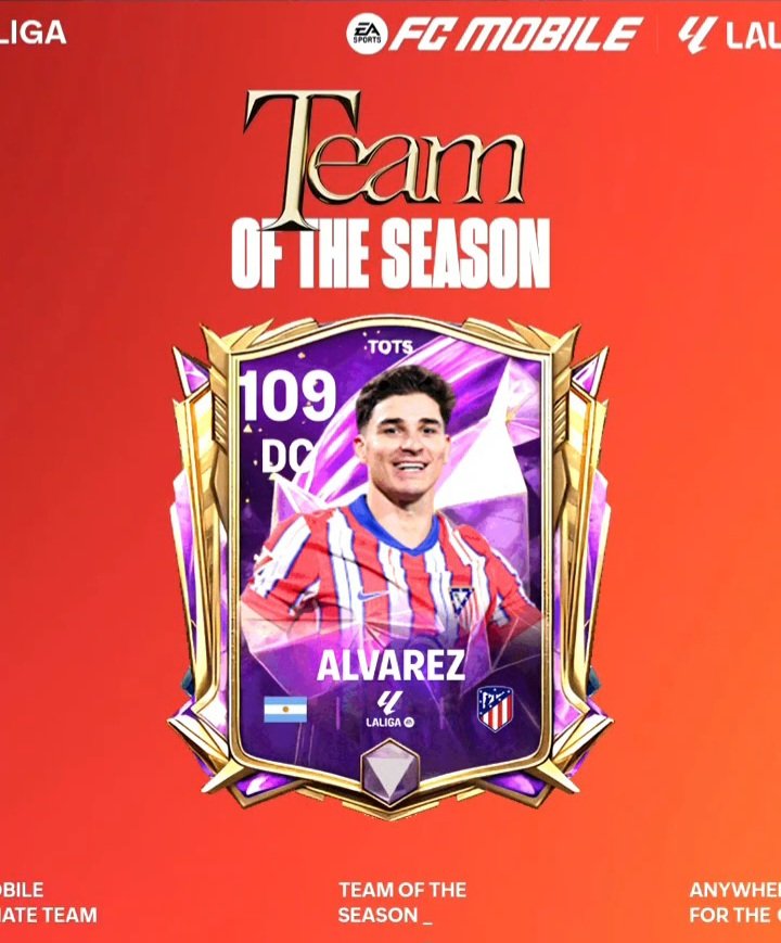 Like si #Julian Alvarez 🕷 merecía un lugar en los #TOTS