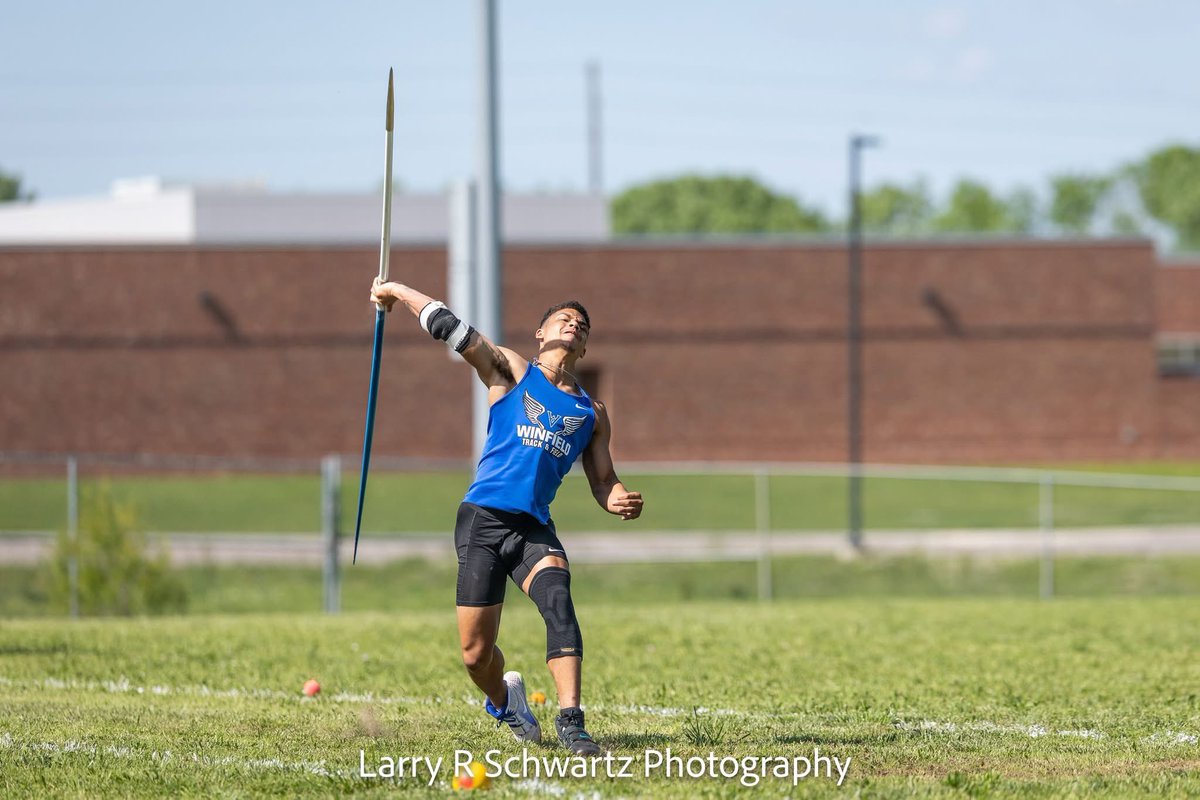 State Qualifier:

Kellen Gibson 

Men’s Javelin 
191’ 8” 

State Event Time: 
4:45pm Friday May 30th