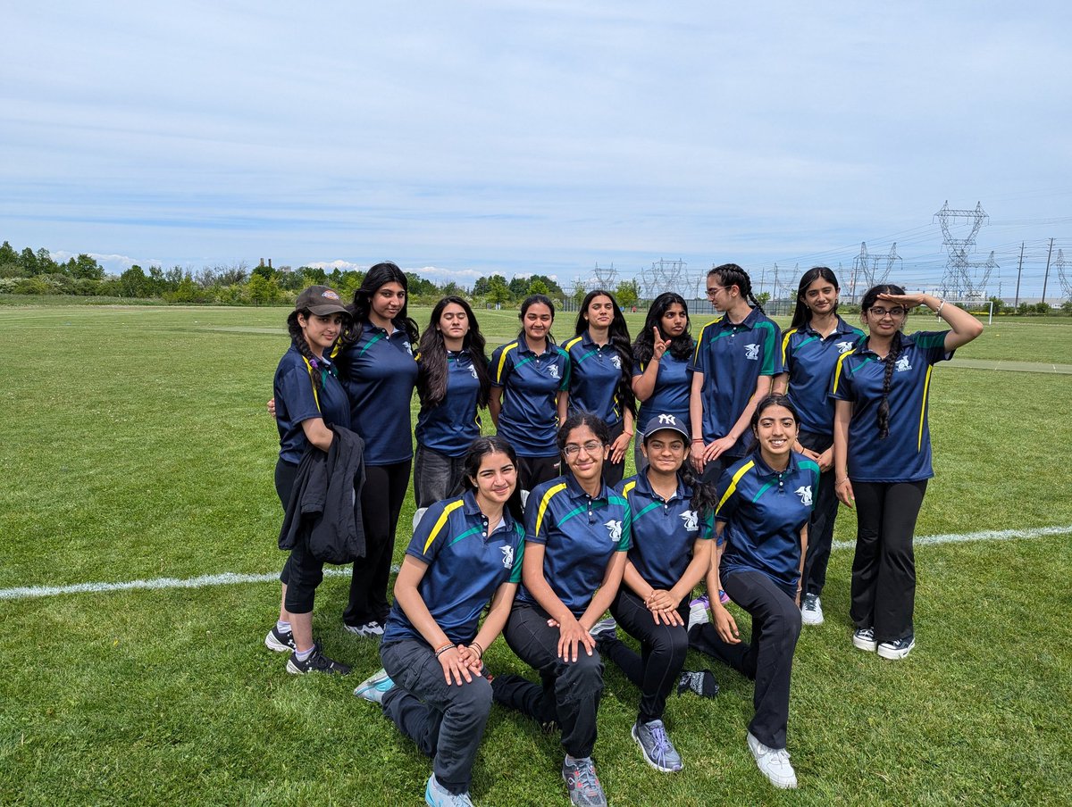 I would like to congratulate my CP girls cricket team on secured second place at outdoor Championships. As your coach, I am truly honored to be part of your journey.