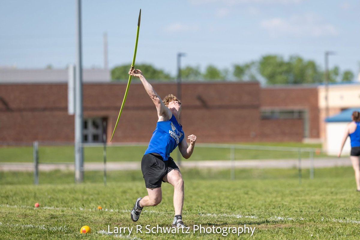 State Qualifier 

Mack Morin 

Men’s Javelin 
164’ 10 

State Event Time:
4:45pm May 30th