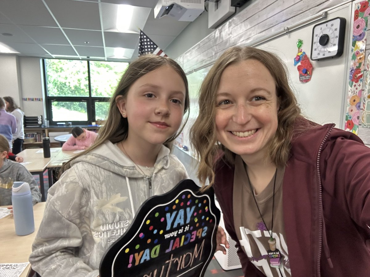 Last two birthdays of the year! Happy Birthday, McKinley and Happy Birthday, Martyna! We celebrated Martyna on Friday and McKinley today. 🎉 #sd113a #centralcards