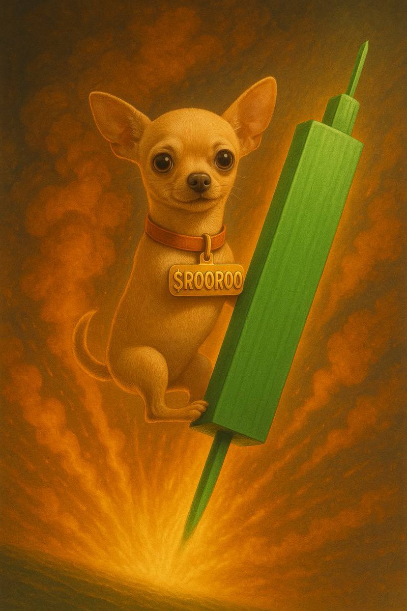 CryptoCallerWD's tweet photo. @Pir8teAngel $Rooroo ready for take off https://t.co/Dp3f9SHgCx