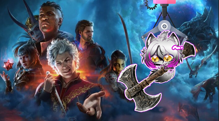 Now that the weirdness is out of the way, I'm streaming more BG3 tonight! For everyone new, this is my first playthrough! Hope to see everybody there :3