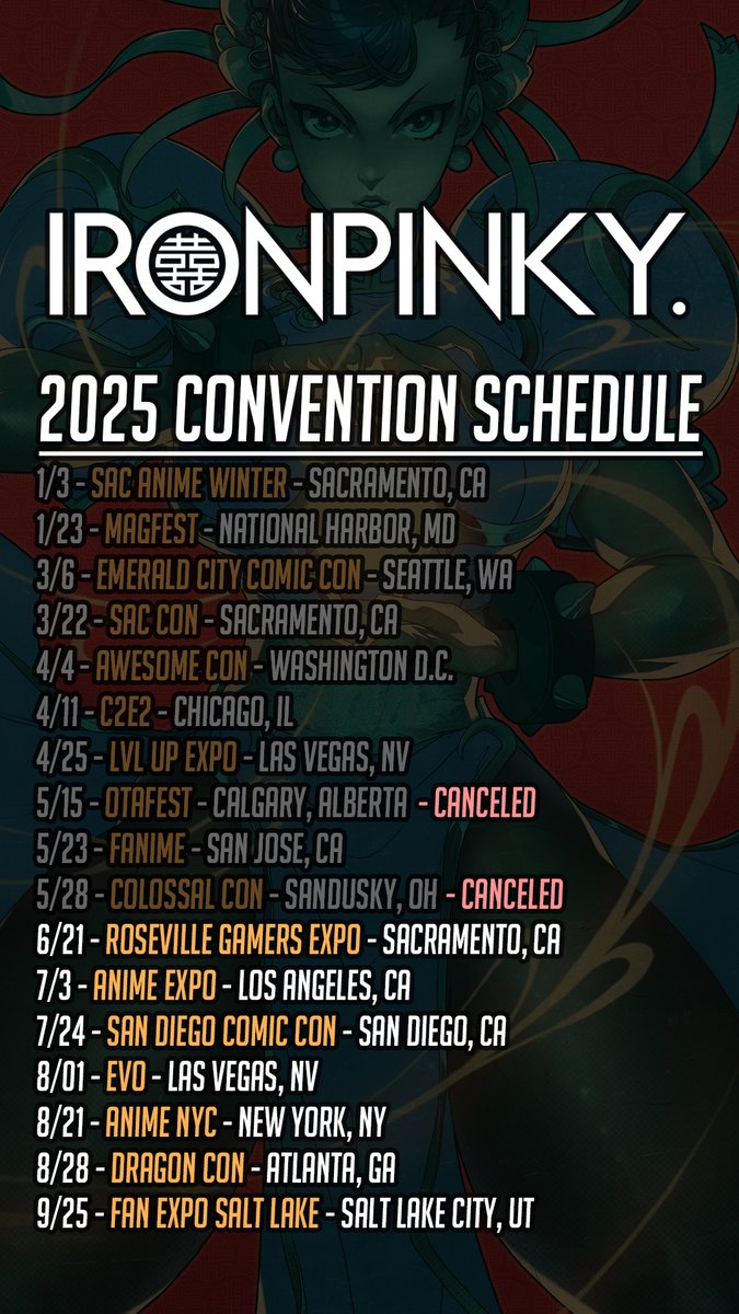 I hate to do this, but we had to cancel Colossal Con due to a medical emergency. It's such a fun con, I hope everyone who attends have an absolute blast