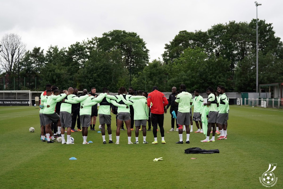 Final prep in motion as we get set for Nigeria tomorrow. ⏳

#BlackStars | #UnityCup2025