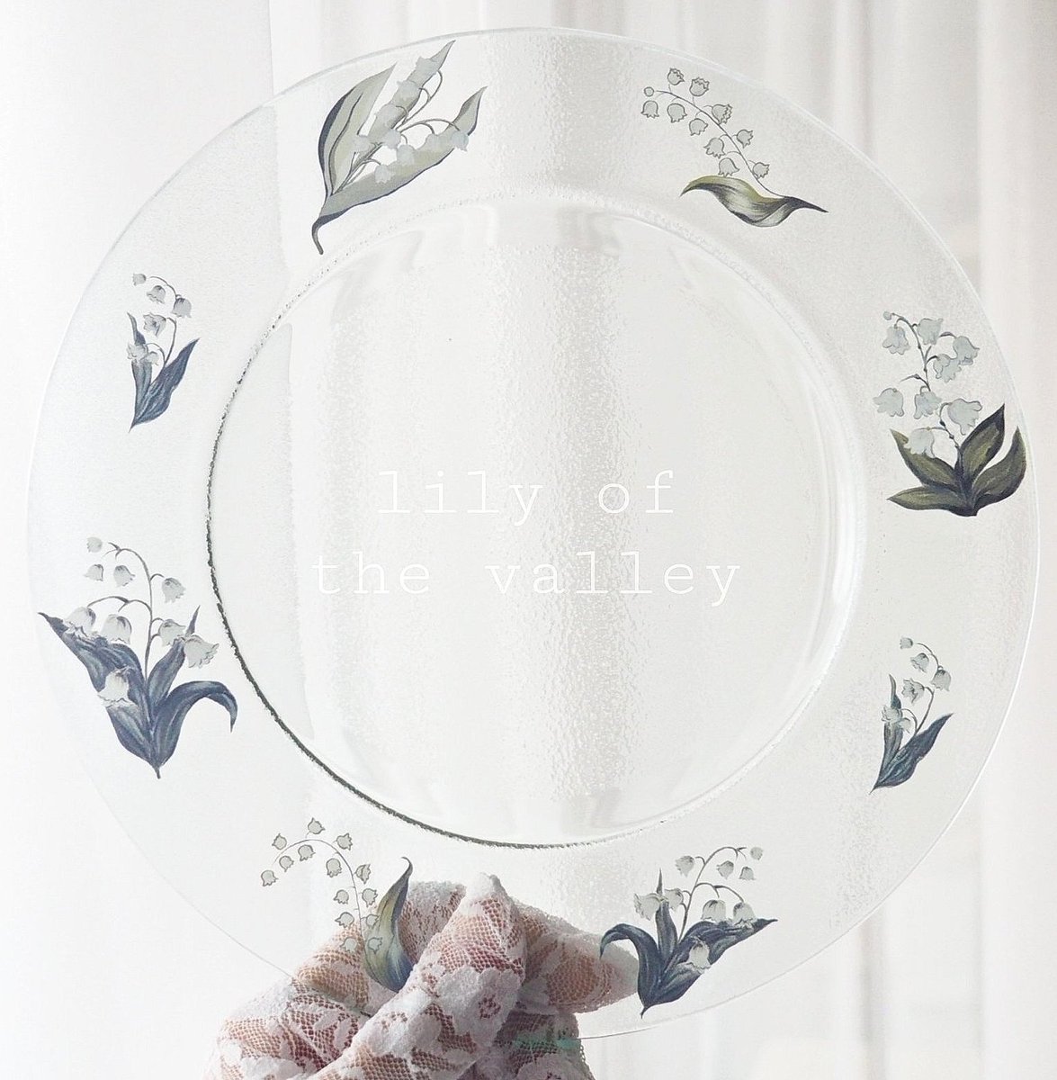 ガラス × 鈴蘭 🍽