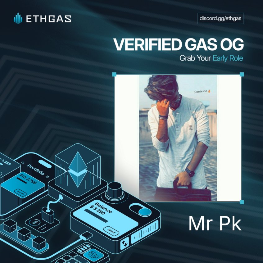 JohnSmithoffi's tweet photo. OGas > whitelist.
$7.45b tvl infra.
real-time rebates, gas futures, and execution guarantees.
joined the ETHGas economy early.
https://t.co/oX0KHoN9Op @ETHGASofficial https://t.co/pzt992xDxW