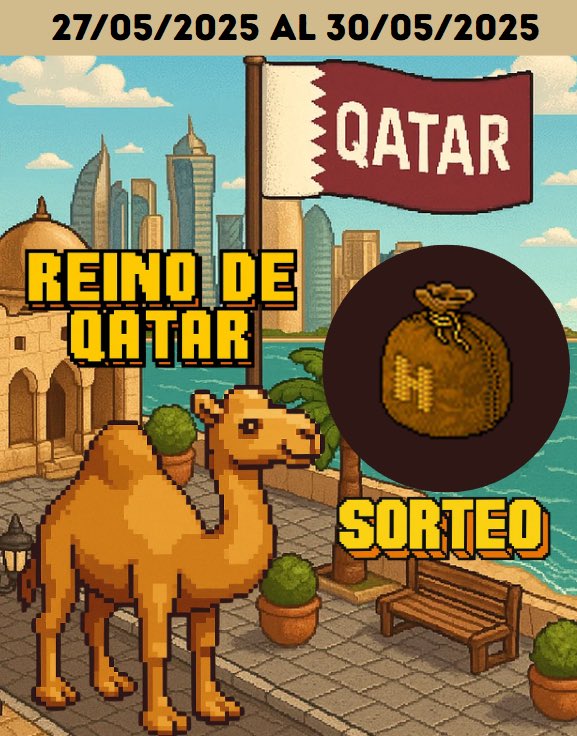 MarruecosHabbo's tweet image. Sorteo por 20 créditos en #habbo 

Para participar:  
✨Dar RT y Like a este tweet  
✨Etiquetar a un amigo
✨Seguirnos @ReinoDeQatar

✨¡Sueeerteee!