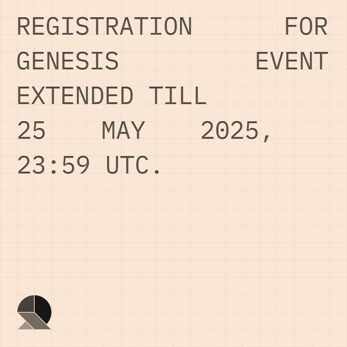 kid4toothy's tweet photo. $RESOLV registration extended!
Join by May 25, 2025, 23:59 UTC!
Sign up: https://t.co/l65Gz3R66L
Claim page opens soon after.
Over 90% of points are claimed โ donโt wait!
#RESOLV #Airdrop #Crypto #JoinFast https://t.co/4hK0CHcimX