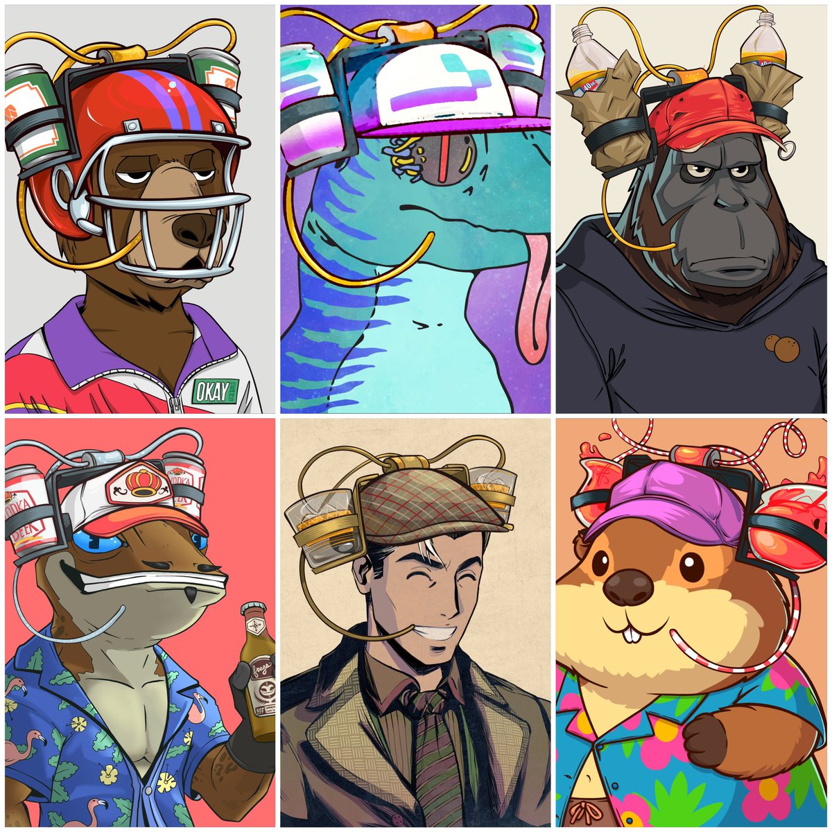 🚨Announcing an upcoming project I’ve been working on for 2.5 yrs:

GUZZLER NFT <a href="/GZLRNFT/">GZLRNFT</a> 

🔵Collection size only 527
🔵Hand-curated art
🔵Every NFT has a guzzler

35 unique guzzlers have been made so you can rep GZLR without changing your pfp.

Engage if interested. Mint soon.