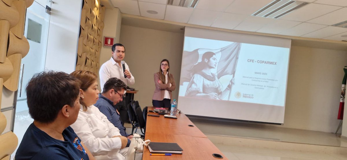 COPARMEX XALAPA (@coparmexal) on Twitter photo 🔧 Se realizó con éxito el Taller para acceder al padrón de proveedores de la CFE, en bienes, servicios y obras.
Empresas participantes conocieron requisitos y procesos para integrarse a esta red nacional.
¡Impulsamos más oportunidades! ⚡💼 🔧 Se realizó con éxito el Taller para acceder al padrón de proveedores de la CFE, en bienes, servicios y obras.
Empresas participantes conocieron requisitos y procesos para integrarse a esta red nacional.
¡Impulsamos más oportunidades! ⚡💼