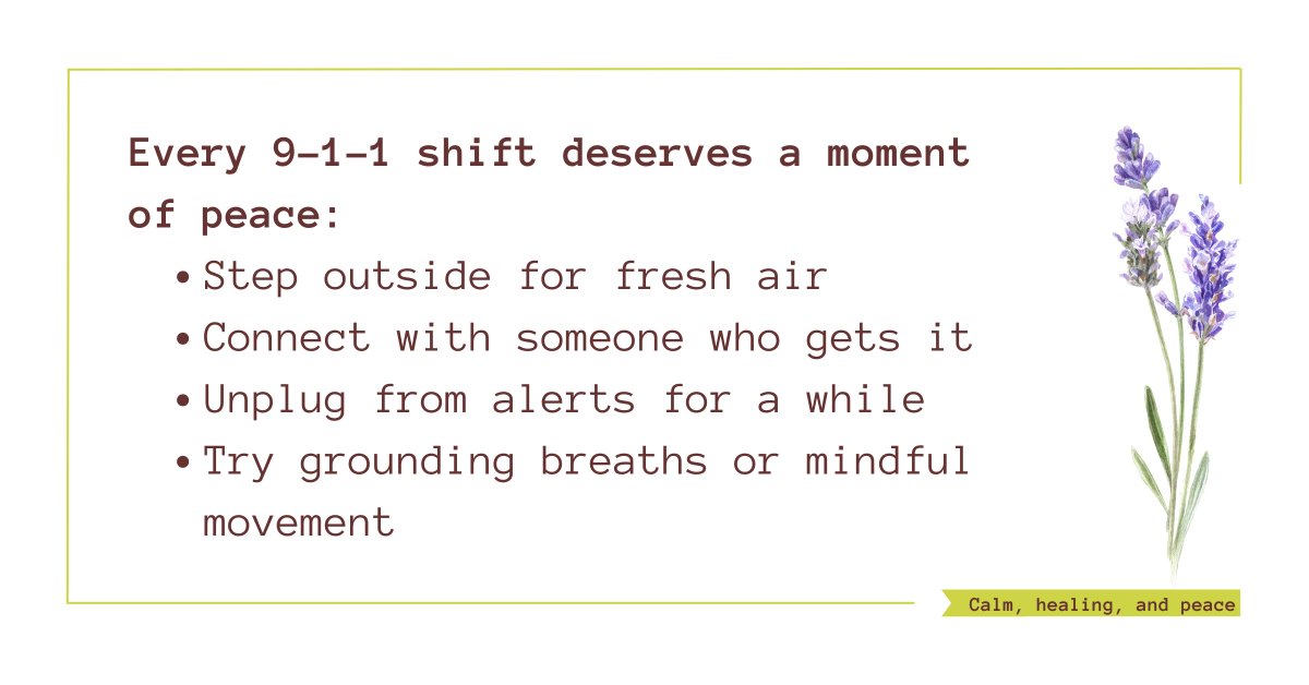 Lavender is known for calming the nervous system—and in 9-1-1, finding calm is essential.
After a high-stress shift, what helps you reset? Small moments of peace add up to long-term wellness.
#911Wellness #FlowersForMentalHealth