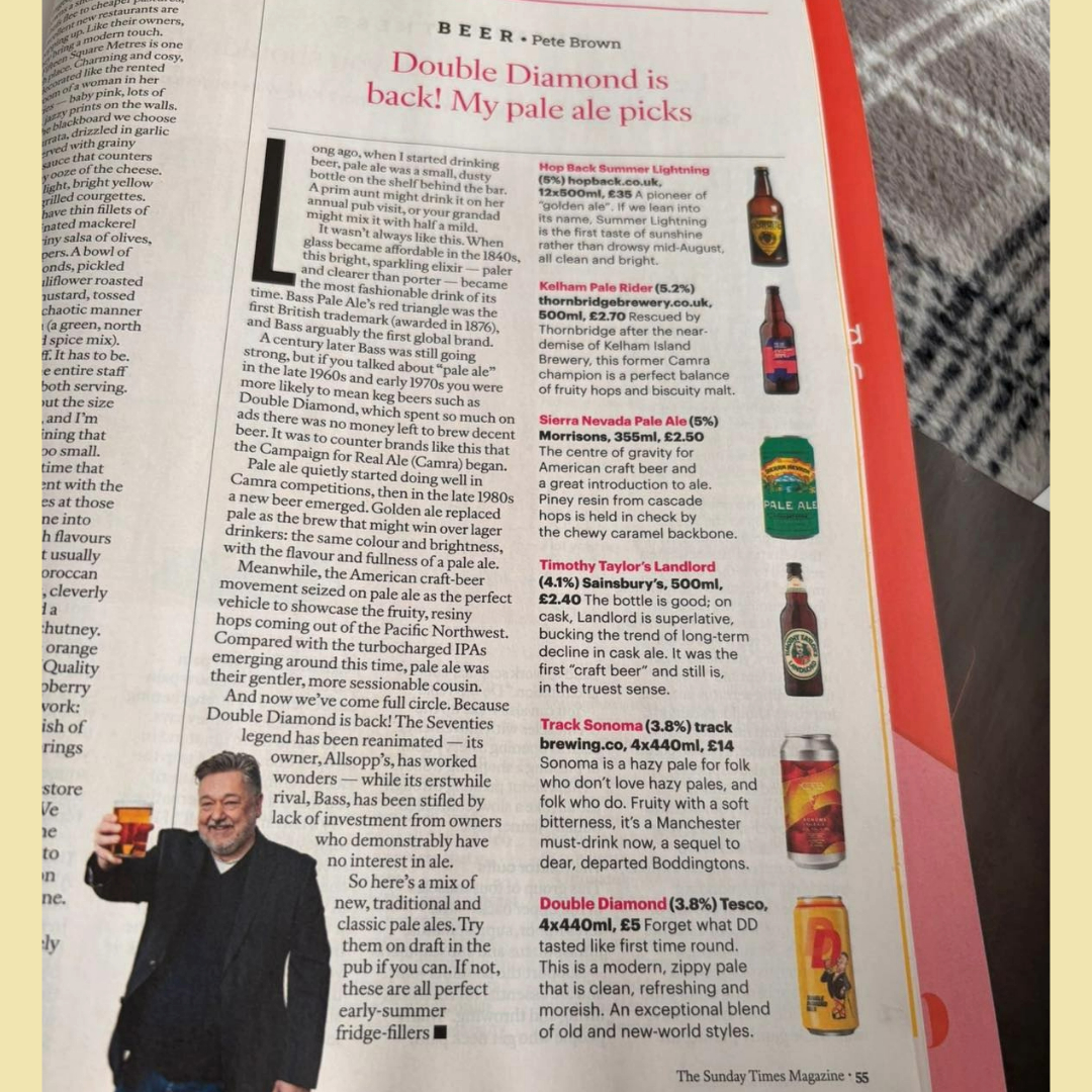 Timothy Taylor's Brewery (@timothytaylors) on Twitter photo Landlord in <a href="/thetimes/">The Times and The Sunday Times</a>, Sunday Times. 📰
Thank you <a href="/PeteBrownBeer/">Pete Brown</a> for recognising that our superlative Landlord deserves a spot on your pale ale picks. Cheers.🍻 Landlord in <a href="/thetimes/">The Times and The Sunday Times</a>, Sunday Times. 📰
Thank you <a href="/PeteBrownBeer/">Pete Brown</a> for recognising that our superlative Landlord deserves a spot on your pale ale picks. Cheers.🍻