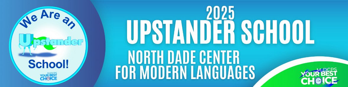 NorthDadeCML's tweet image. Congratulations Panthers! Our school has earned the Upstander Designation for the 2024-2025 school year! This MDCPS initiative promotes school communities that are free from bullying and empowers students to help others. @StdtSvcsMDCPS @SuptDotres @YeseniaAponte05 @docstevegallon